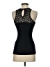 Bebe Black Sleeveless Top Size XS - photo 2