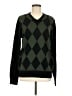 Ben Sherman 100% Cotton Argyle Green Pullover Sweater Size M - photo 1