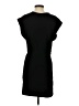 IRO 100% Cotton Solid Black Cocktail Dress Size 23 waist - photo 2