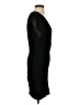 IRO 100% Cotton Solid Black Cocktail Dress Size 23 waist - photo 4