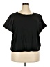 Old Navy 100% Cotton Black Short Sleeve Top Size 2X - photo 1