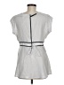 Motherhood 100% Polyester Stripes White Silver Sleeveless Top Size Med Maternity - photo 2