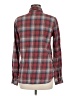 Current/Elliott 100% Cotton Plaid Red Long Sleeve Button-Down Shirt Size Med (2) - photo 2
