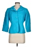 Le Suit Teal Blazer Size 6 Petite - photo 1