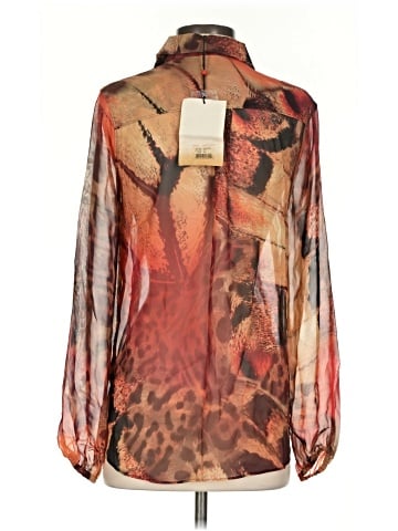 Da-Nang Long Sleeve Silk Top (view 2)