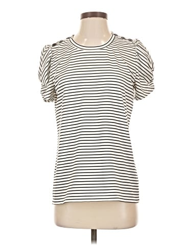 Karl Lagerfeld Paris Short Sleeve Top (view 1)