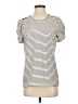 Karl Lagerfeld Paris Ivory Short Sleeve Top Size S - photo 1