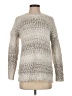 Simply Noelle Metallic Silver Pullover Sweater Size S - photo 1