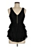 Moda International Black Sleeveless Blouse Size M - photo 1