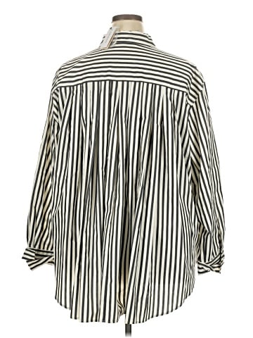 Lane Bryant 3/4 Sleeve Button-Down Shirt (view 2)