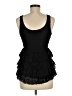 Moda International Black Sleeveless Blouse Size M - photo 2