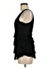 Moda International Black Sleeveless Blouse Size M - photo 5