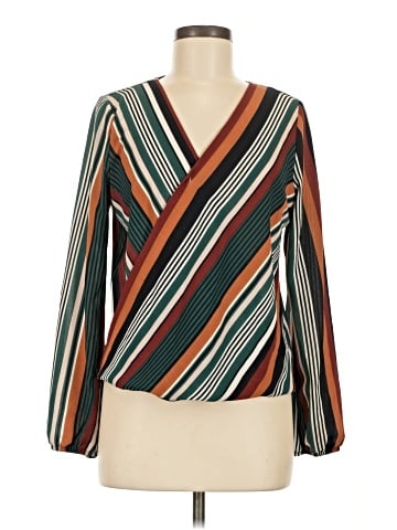 A. Byer Long Sleeve Blouse (view 1)