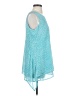 Fever 100% Polyester Teal Blue Casual Dress Size S - photo 4