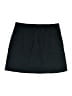 IZOD 100% Polyester Solid Black Skort Size 12 - photo 2