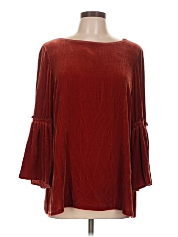 Lafayette 148 New York 3/4 Sleeve Blouse (view 1)