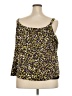 Bar III Gold Sleeveless Blouse Size 2X - photo 2