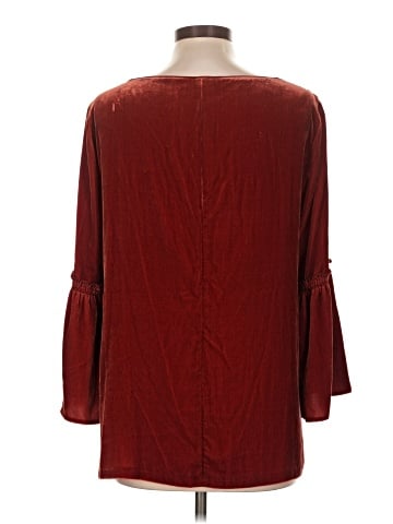 Lafayette 148 New York 3/4 Sleeve Blouse (view 2)
