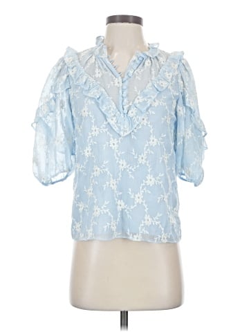 Rebecca Taylor 3/4 Sleeve Blouse (view 1)