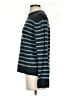 Vince. Stripes Teal Wool Pullover Sweater Size S - photo 5