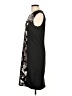Nina Leonard Graphic Black Cocktail Dress Size L - photo 5