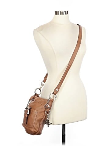 B Makowsky Leather Crossbody Bag (view 2)