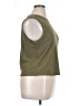 Marled Essentials Green Sleeveless T-Shirt Size XL - photo 4