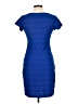 Max Studio Solid Blue Casual Dress Size L - photo 2