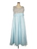 Alyce Blue Cocktail Dress Size 28 - photo 1