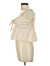 Cotton Candy LA Ivory Sleeveless Blouse Size L - photo 5