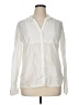 PrAna 100% Cotton White Ivory Long Sleeve Blouse Size XL - photo 1