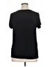 Green Envelope Black Short Sleeve Blouse Size 1X - photo 2