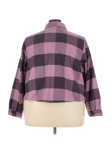 Lane Bryant 3/4 Sleeve Button-Down Shirt (view 2)