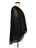 Jennifer Lopez 100% Polyester Black 3/4 Sleeve Blouse Size L - photo 4
