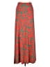 Lularoe Paisley Red Casual Skirt Size M - photo 1