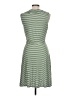 Max Studio Stripes Green Casual Dress Size L - photo 2