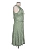 Max Studio Stripes Green Casual Dress Size L - photo 4