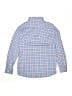 Vineyard Vines Performance Checkered-gingham Blue Long Sleeve Button-Down Shirt Size 10 - 12 - photo 2