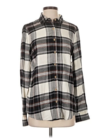 Caslon Long Sleeve Button-Down Shirt (view 1)