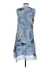 Creation Paisley Blue Cocktail Dress Size S - photo 2