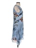 Creation Paisley Blue Cocktail Dress Size S - photo 4
