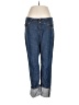 London Jean 100% Cotton Chevron-herringbone Blue Jeans Size 8 - photo 1