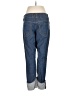 London Jean 100% Cotton Chevron-herringbone Blue Jeans Size 8 - photo 2