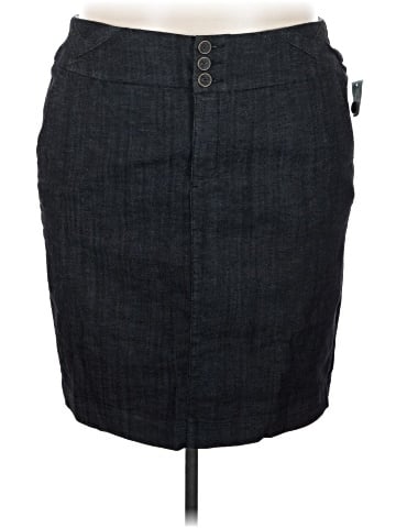 One 5 One Denim Skirt (view 1)