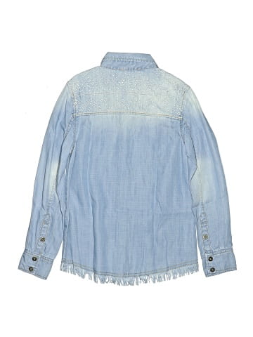 Miss Me Long Sleeve Button-Down Shirt (view 2)