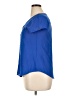 E&M Collection 100% Polyester Blue Short Sleeve Blouse Size XL - photo 5