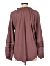 Torrid Burgundy Long Sleeve Blouse Size Lg Plus (0) - photo 2