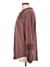 Torrid Burgundy Long Sleeve Blouse Size Lg Plus (0) - photo 5