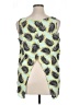 Attention 100% Polyester Green Sleeveless Blouse Size XL - photo 2