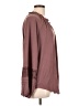 Torrid Burgundy Long Sleeve Blouse Size Lg Plus (0) - photo 4